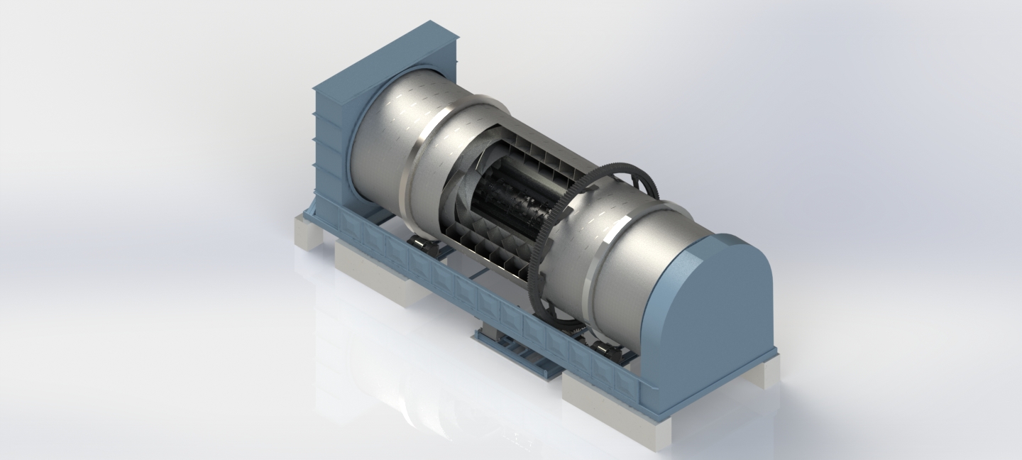 旋耙飛騰三級多回路干燥設備 旋耙飛騰三級多回路干燥設備