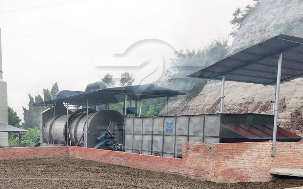 印染污泥干燥設備案例現場 印染污泥干燥設備案例現場