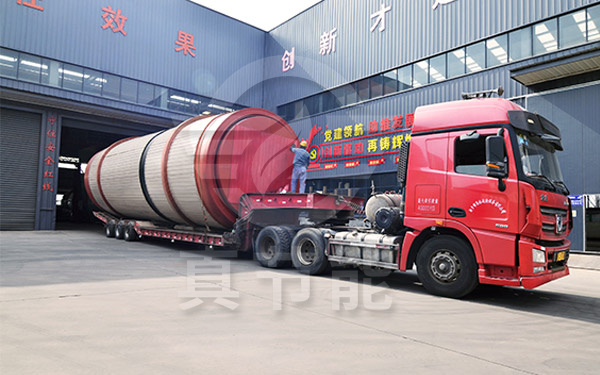 新型污泥干燥機運輸現場 新型污泥干燥機運輸現場