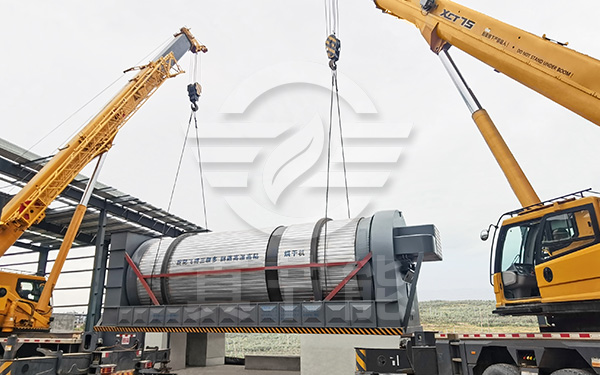 固危廢污泥干燥設備吊裝 固危廢污泥干燥設備吊裝