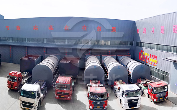 印染污泥干燥設備運輸現場 印染污泥干燥設備運輸現場